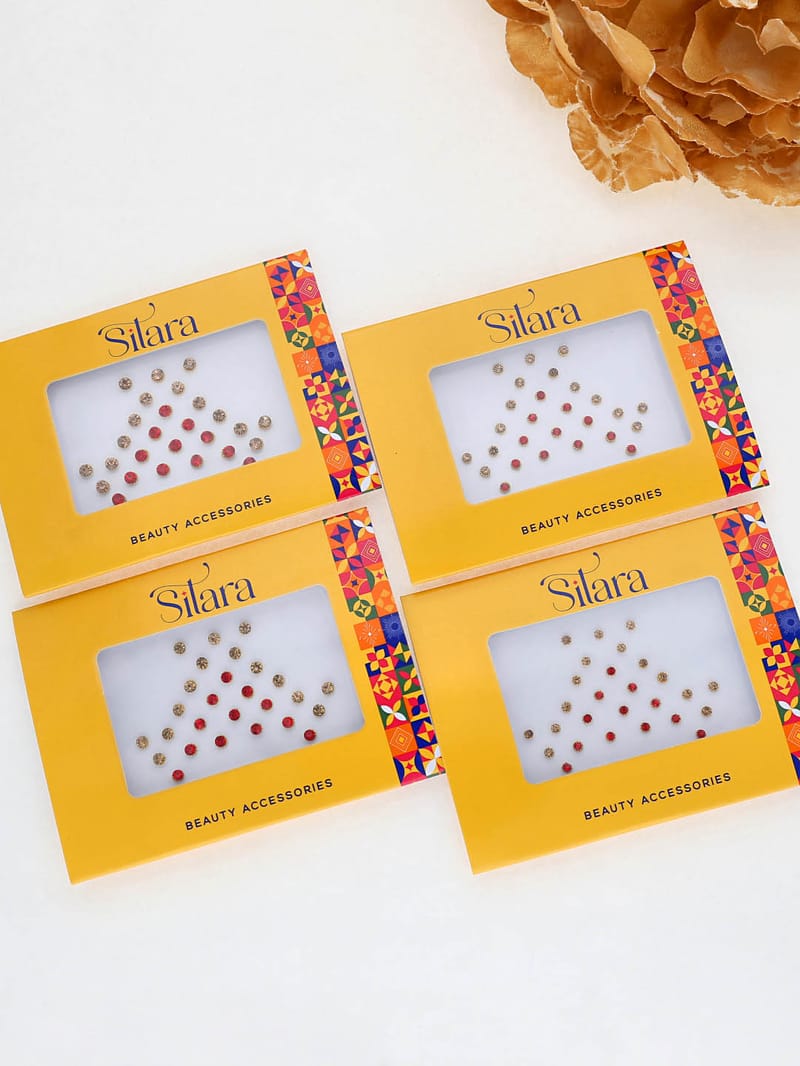 Traditional Bindis in LCT/Champagne color - D317